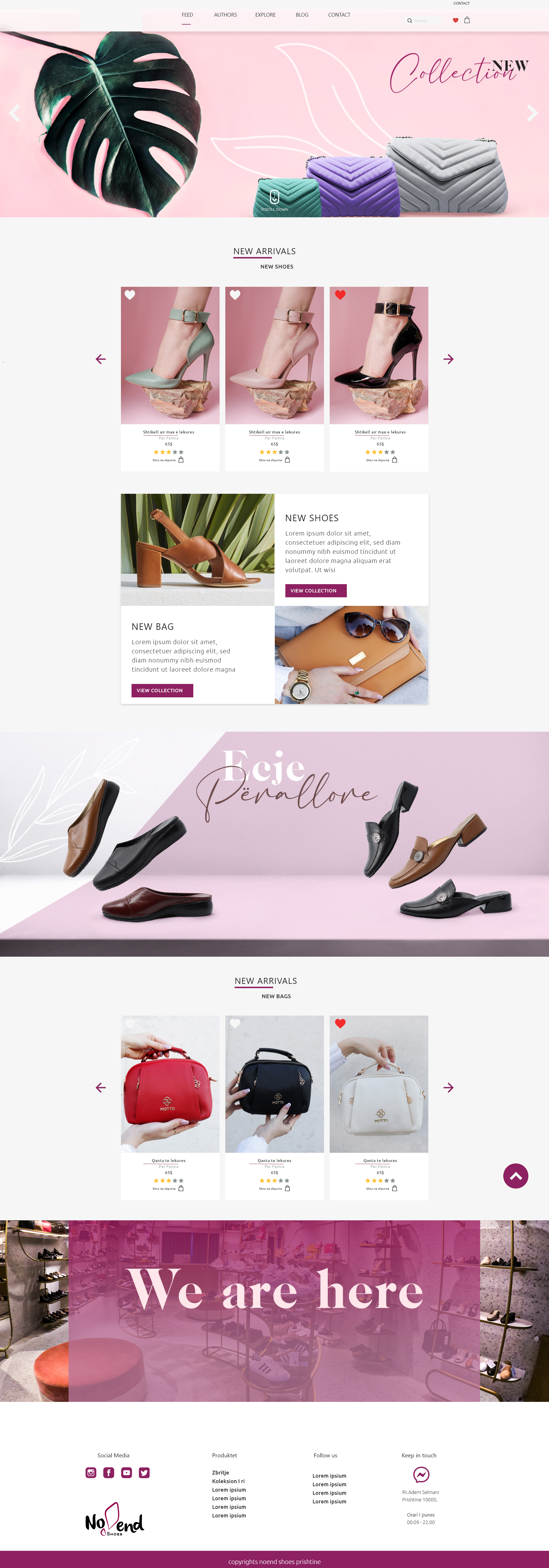 noend shoes landing