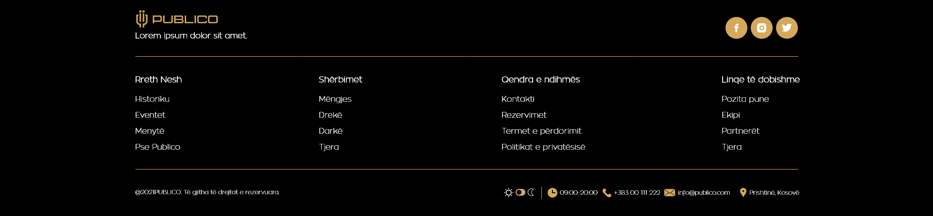 publico footer